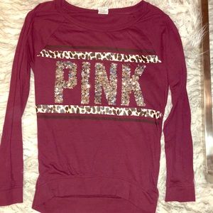 Maroon PINK Top
